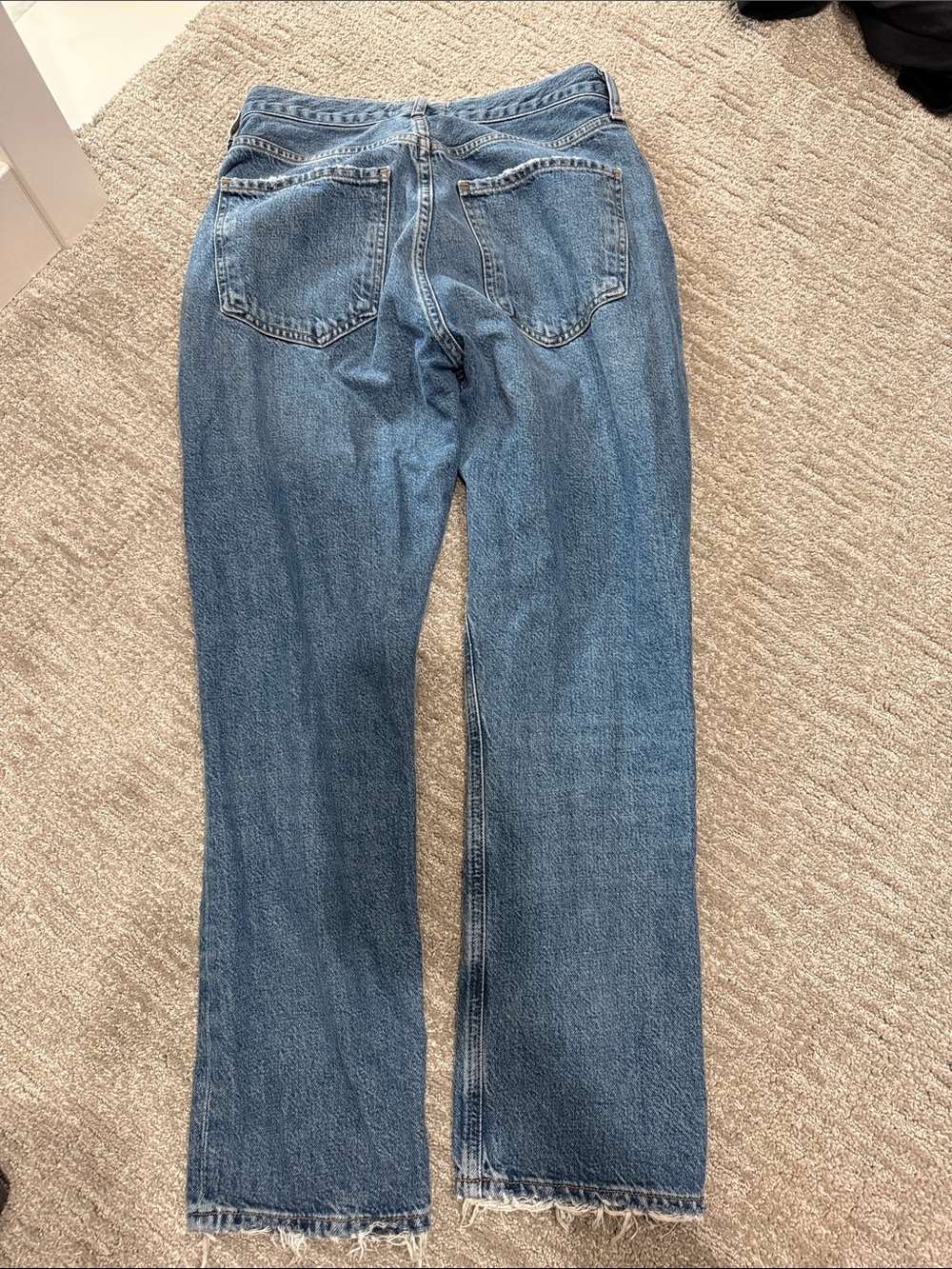 Agolde women’s Riley high rise crop Jean - Picture 4 of 4